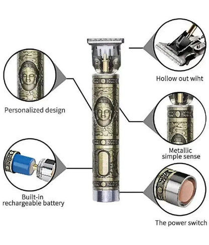 Heavy Duty Rechargeable Buddha Hair Trimmer