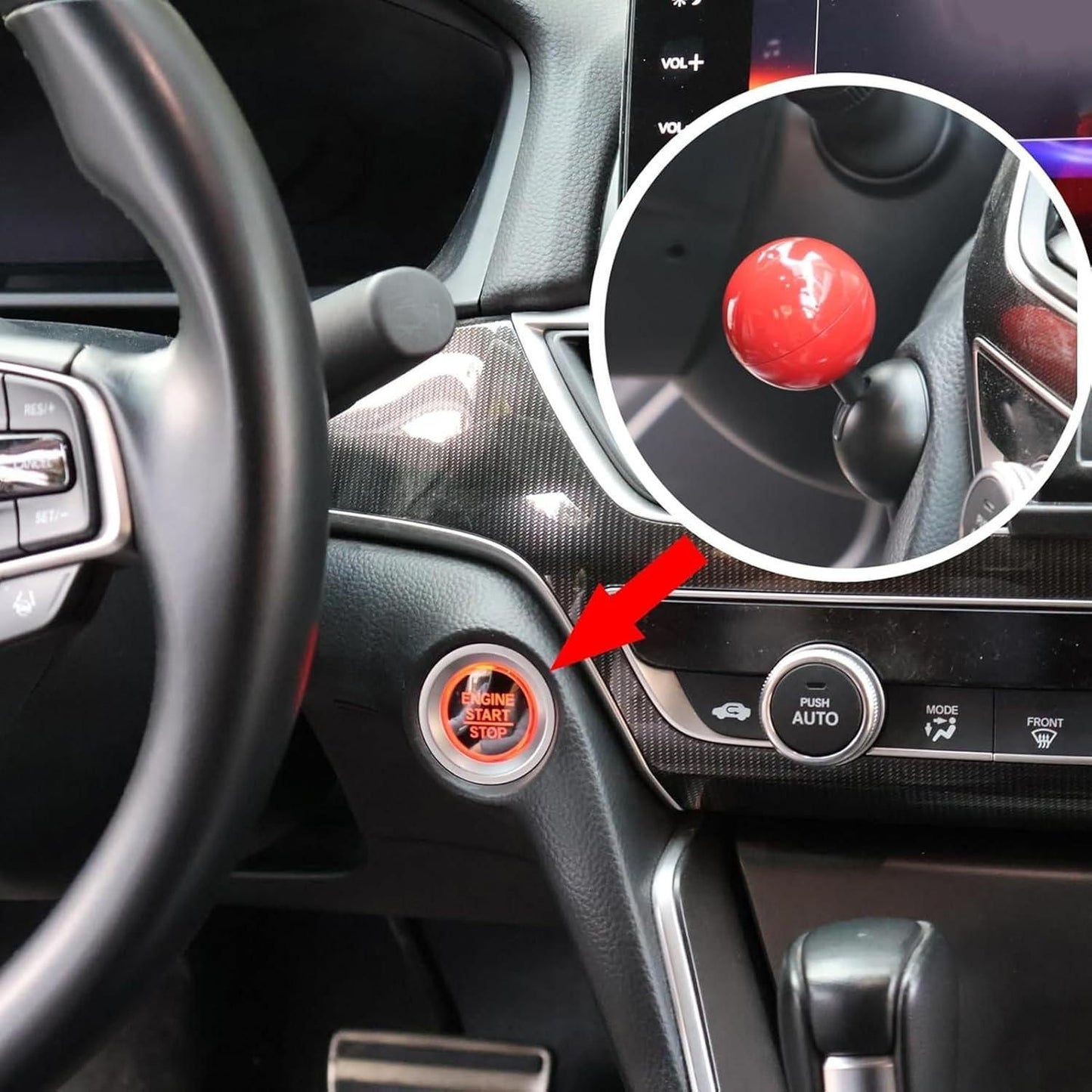 Car Engine Start/Stop ButtonJoystick