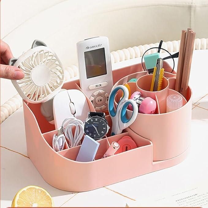 360 Degree Rotating Cosmetic Desk Storage Display Case