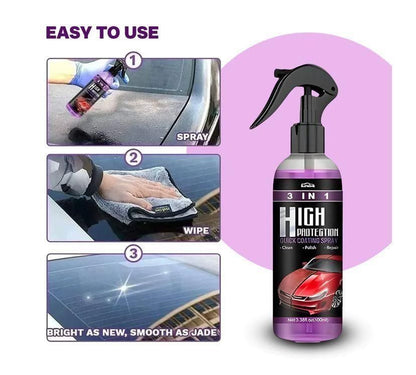 🚗 3 in 1 High Protection Car Coating Spray 🔥BUY 1 GET 1 FREE🔥