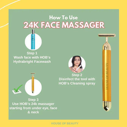 24K Skin Tightening Massager